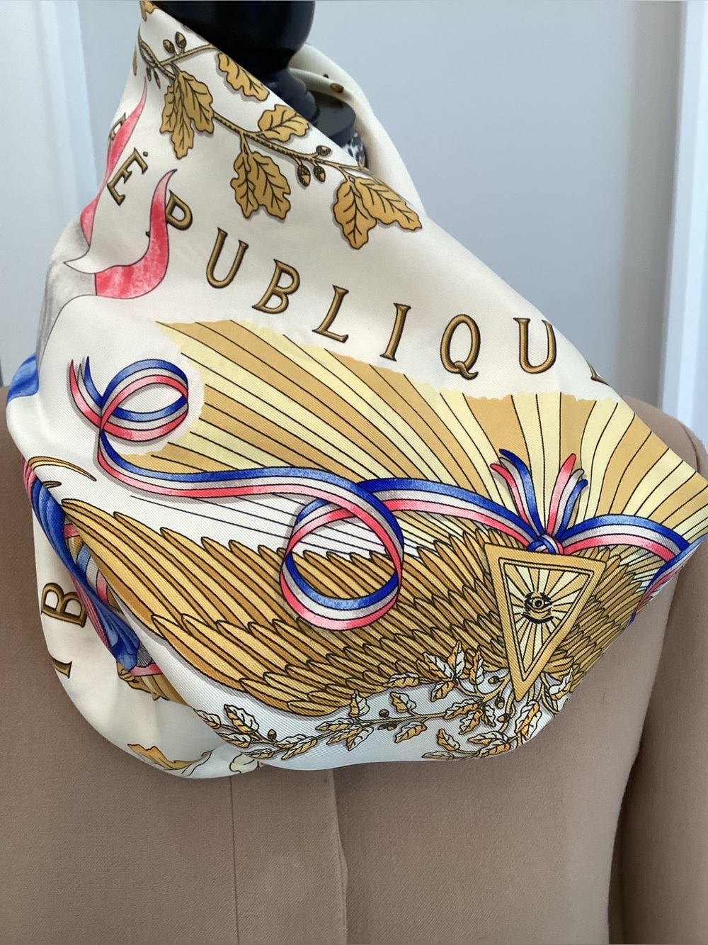 Hermes scarf “1789 “  by J. Metz - Picture 12 of 16